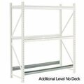 Global Industrial Additional Shelf, Extra Heavy Duty Rack, No Deck, 60inW x 18inD, Gray 504530A